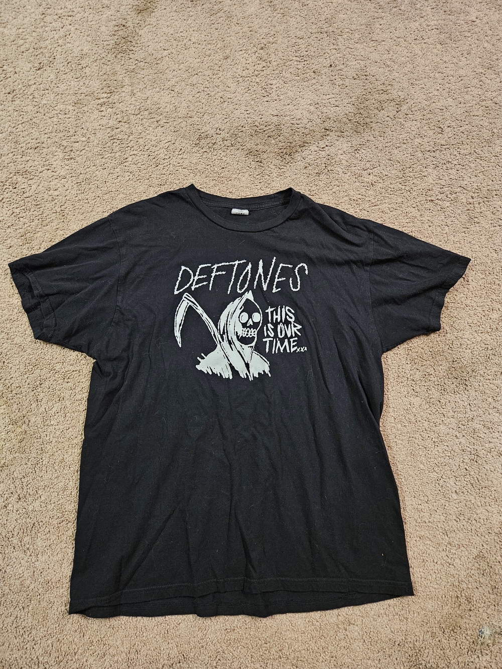 Gildan Black Deftones 'This Is Our Time' Graphic Tee